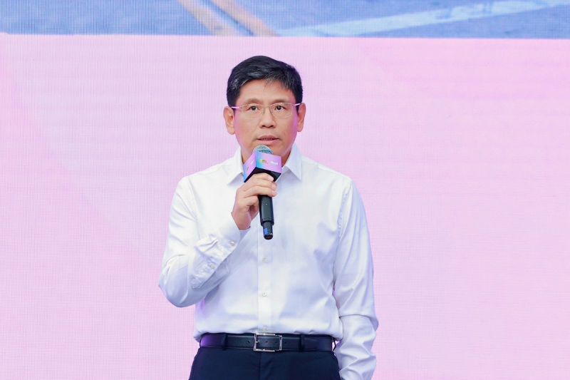 Datuk bandar Chongzuo, Chi Wei membuat promosi. Foto ihsan penganjur