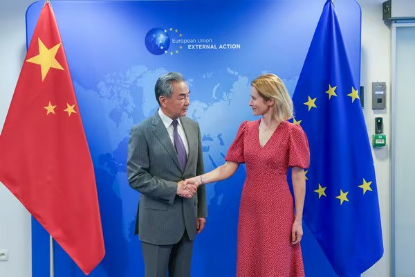 Wang Yi Bertemu Presiden Suruhanjaya EU di Brussels