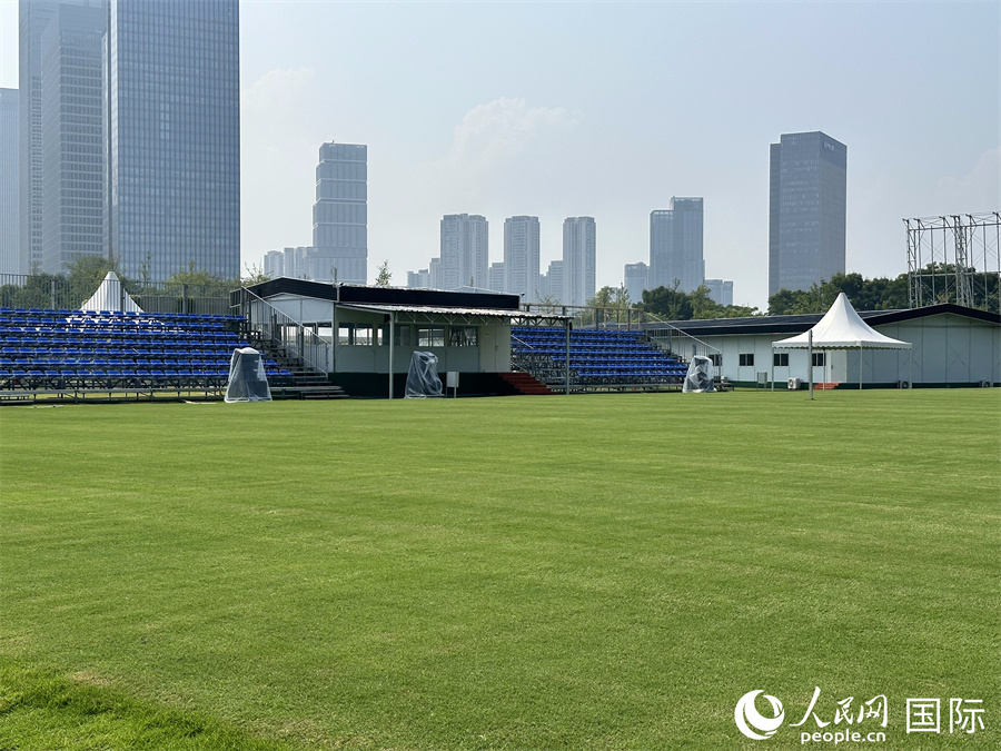 Chengdu Bina Tapak Pertandingan Faustball Profesional Pertama China