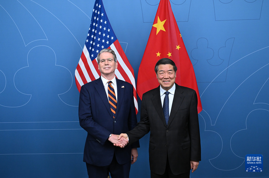 Rundingan Ekonomi dan Perdagangan China-AS Berlangsung di Stockholm