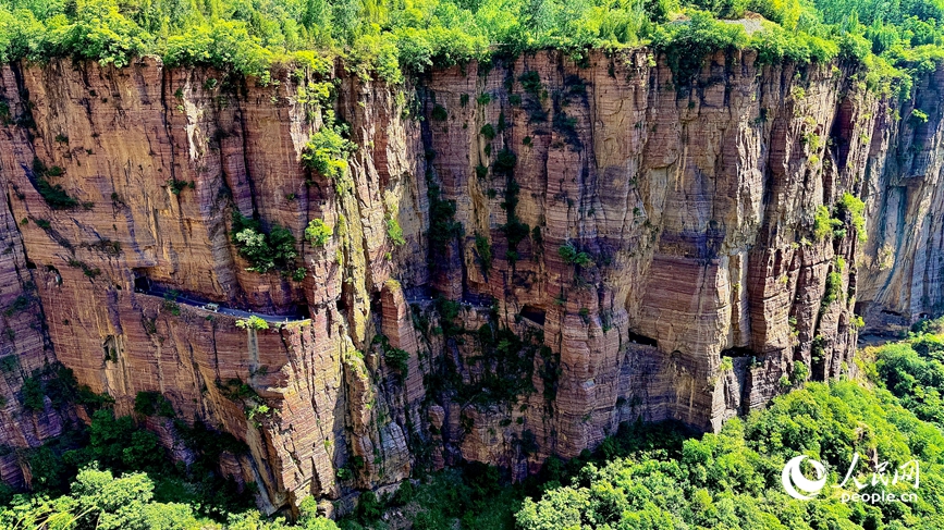 “Jalan Tebing” di Gunung Taihang Pukau Pelancong