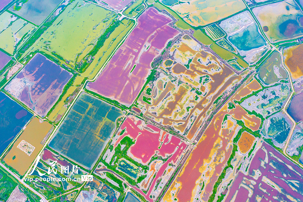 Yuncheng, Shanxi: Tasik Garam Bagai Pelangi