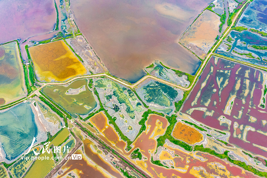 Yuncheng, Shanxi: Tasik Garam Bagai Pelangi