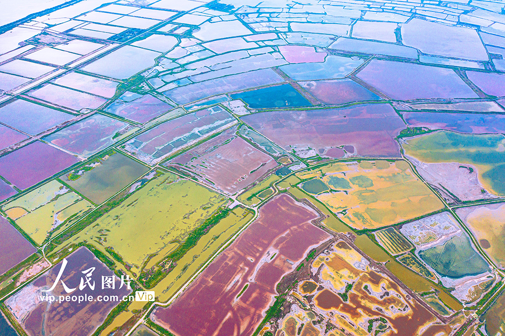 Yuncheng, Shanxi: Tasik Garam Bagai Pelangi