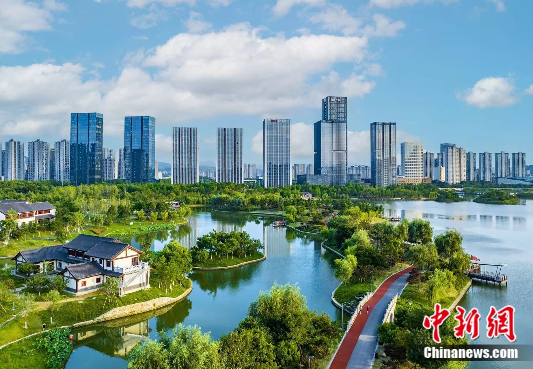 Pemandangan di kaunti Ninghai, bandar Ningbo, Provinsi Zhejiang di timur China. (Foto ihsan Jabatan Publisiti Jawatankuasa Parti Komunis China Kaunti Ninghai)