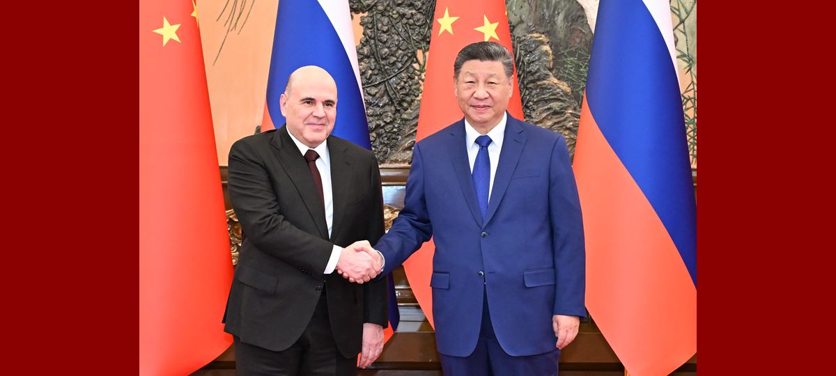 Xi Temui Perdana Menteri Rusia, Mikhail Mishustin